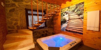 casa com jacuzzi no geres