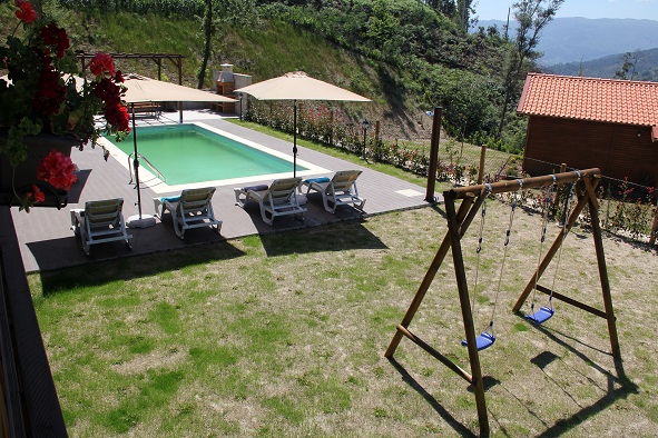 Bungalow T2 com piscina privada em Vieira do Minho