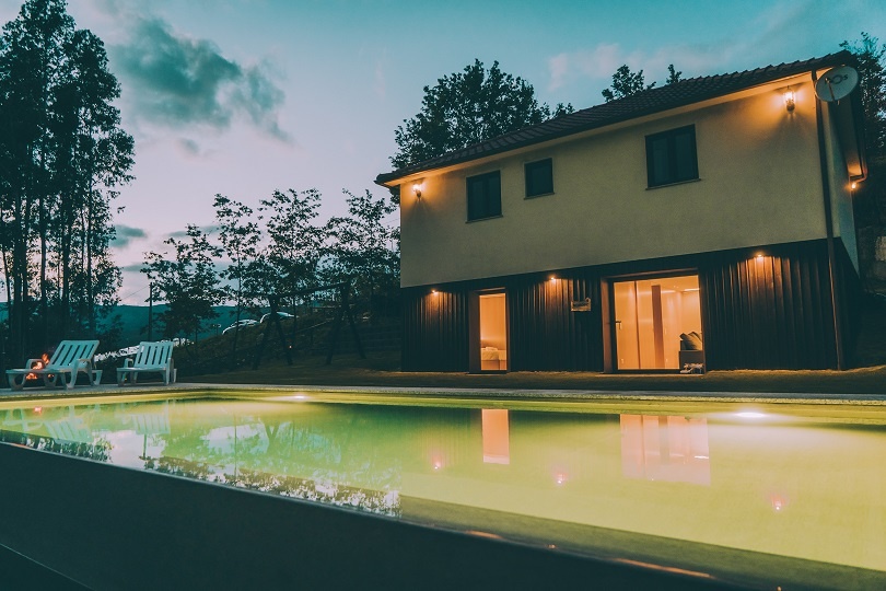 Casa de férias com piscina na serra do Gerês r/chão
