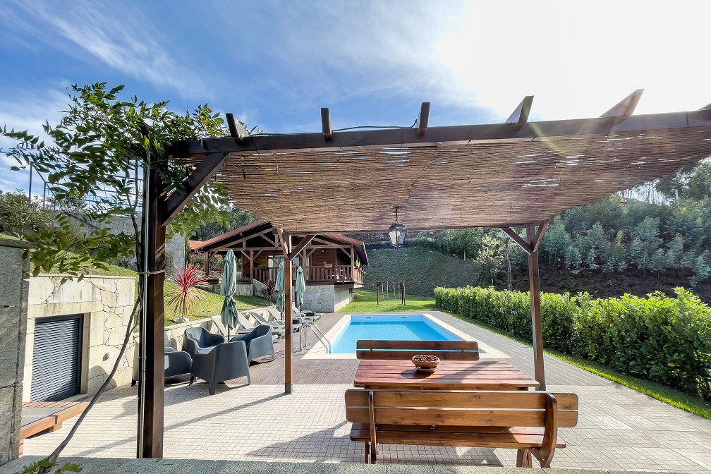 Bungalow T2 com piscina privada em Vieira do Minho