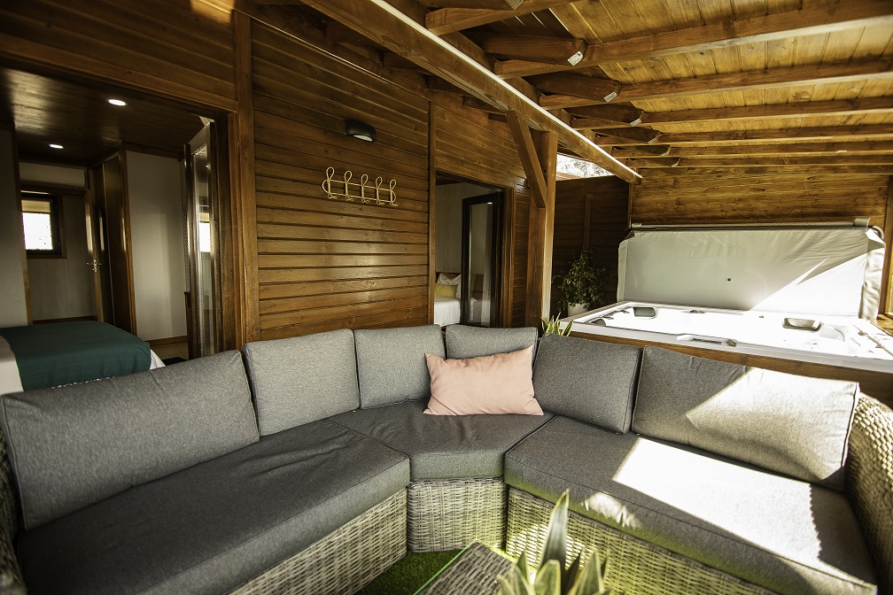 Bungalow T2 com piscina privada e Jacuzzi em Vieira do Minho