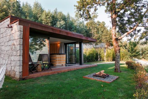 Aqua bungalow
