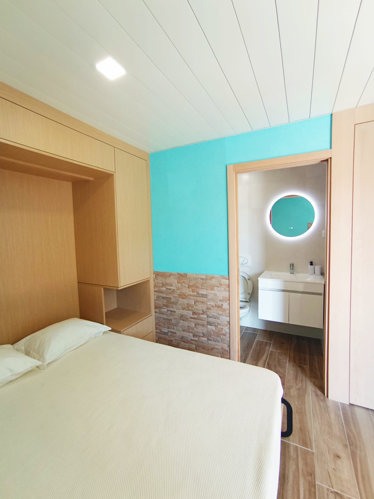 Casa com piscina perto das cascatas
