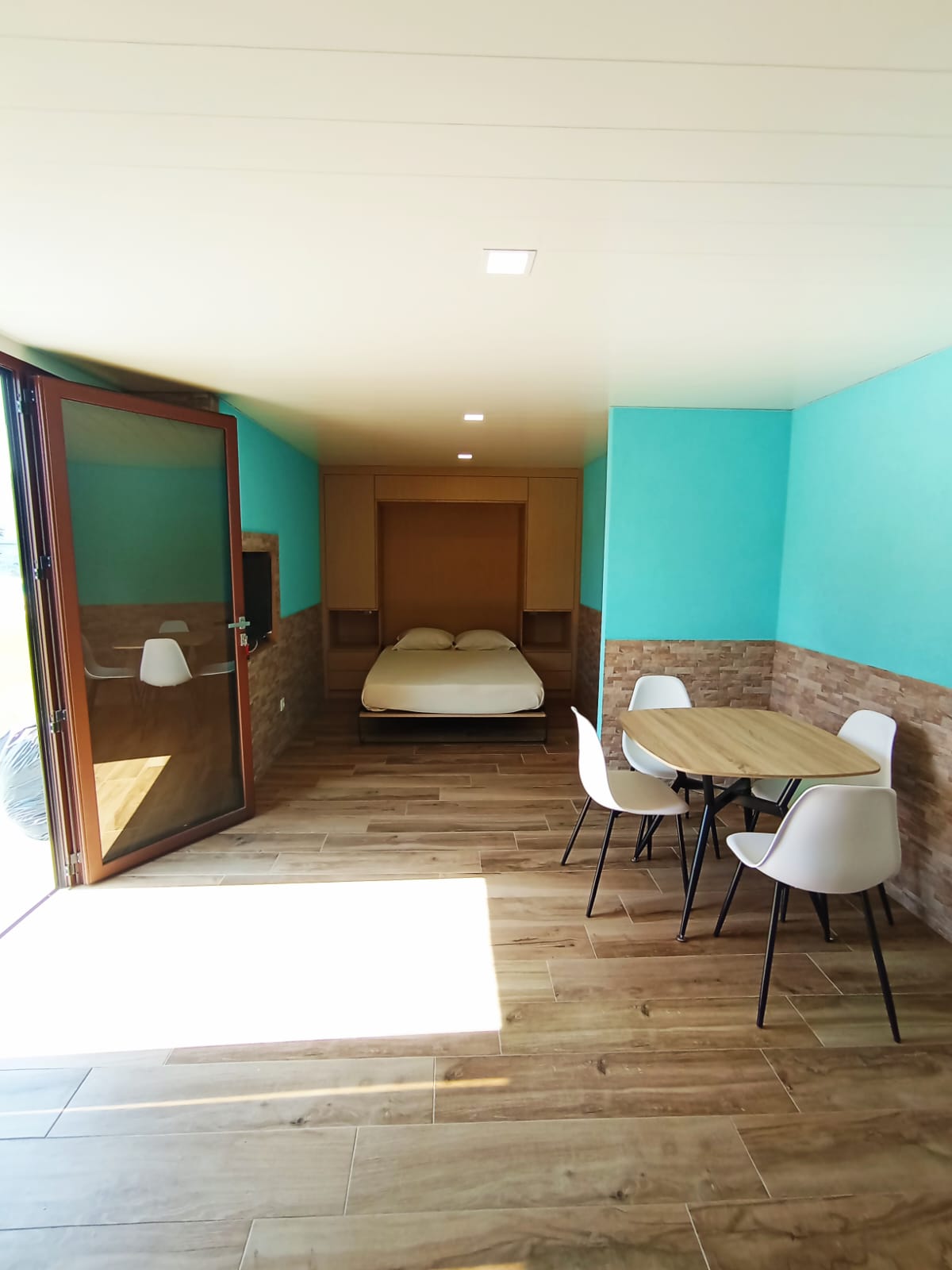 Casa com piscina perto das cascatas